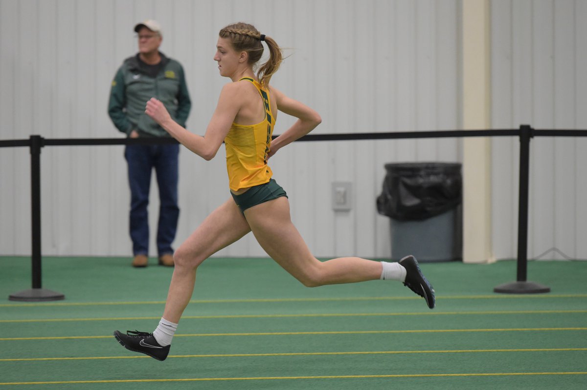 NDSUTrackField's tweet photo. Sophomore Nell Graham claimed the 400m dash title in a winning time of 57.43. https://t.co/HBFdezvfe1