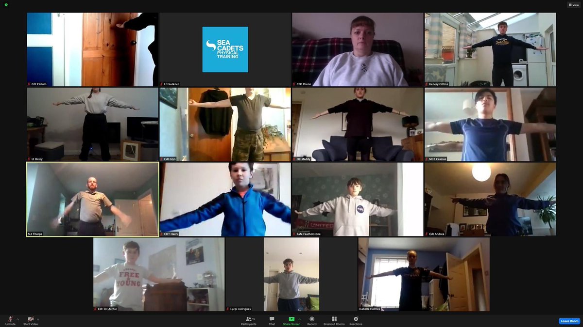 Day 1 of our Virtual Physical Training Qualifying Course and what a great start to a weekend jam packed full of Energy, Enthusiasm and Exercise!

#EnergyEnthusiasmExercise