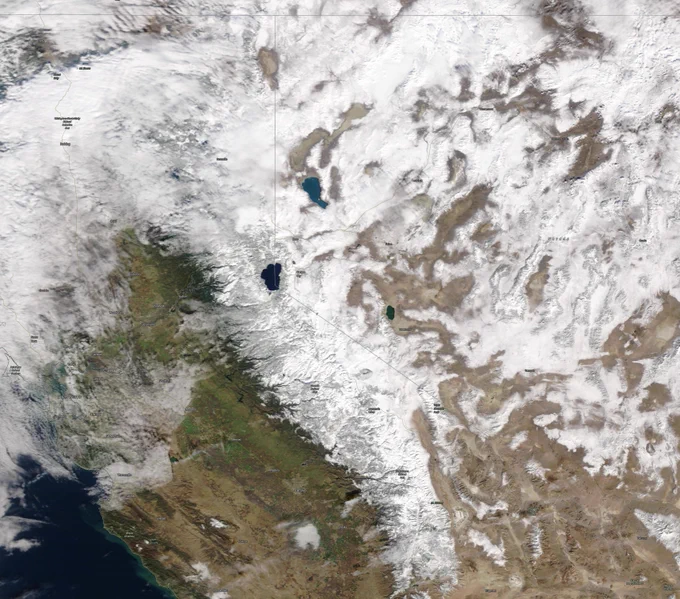 January 30th, 2021 Visible Satellite Imagery