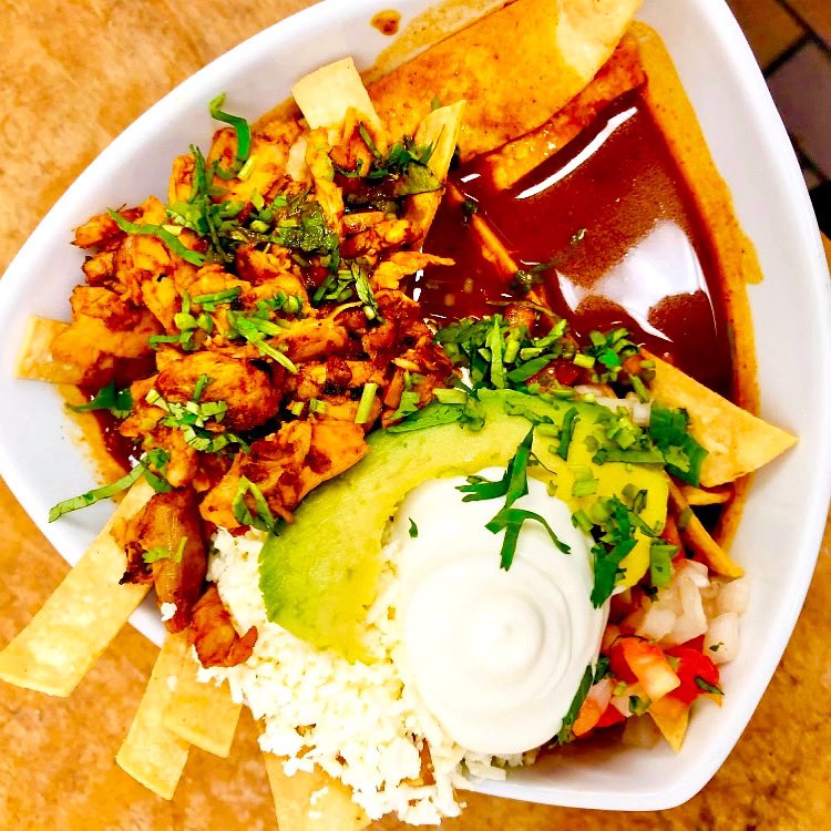 It’s sooo cold and Tortilla Soup is soooo good at warming you up! And it’s perfect to go! #lapatronayeg #yegfood #shpkeats #shpkfood #tortillasoup