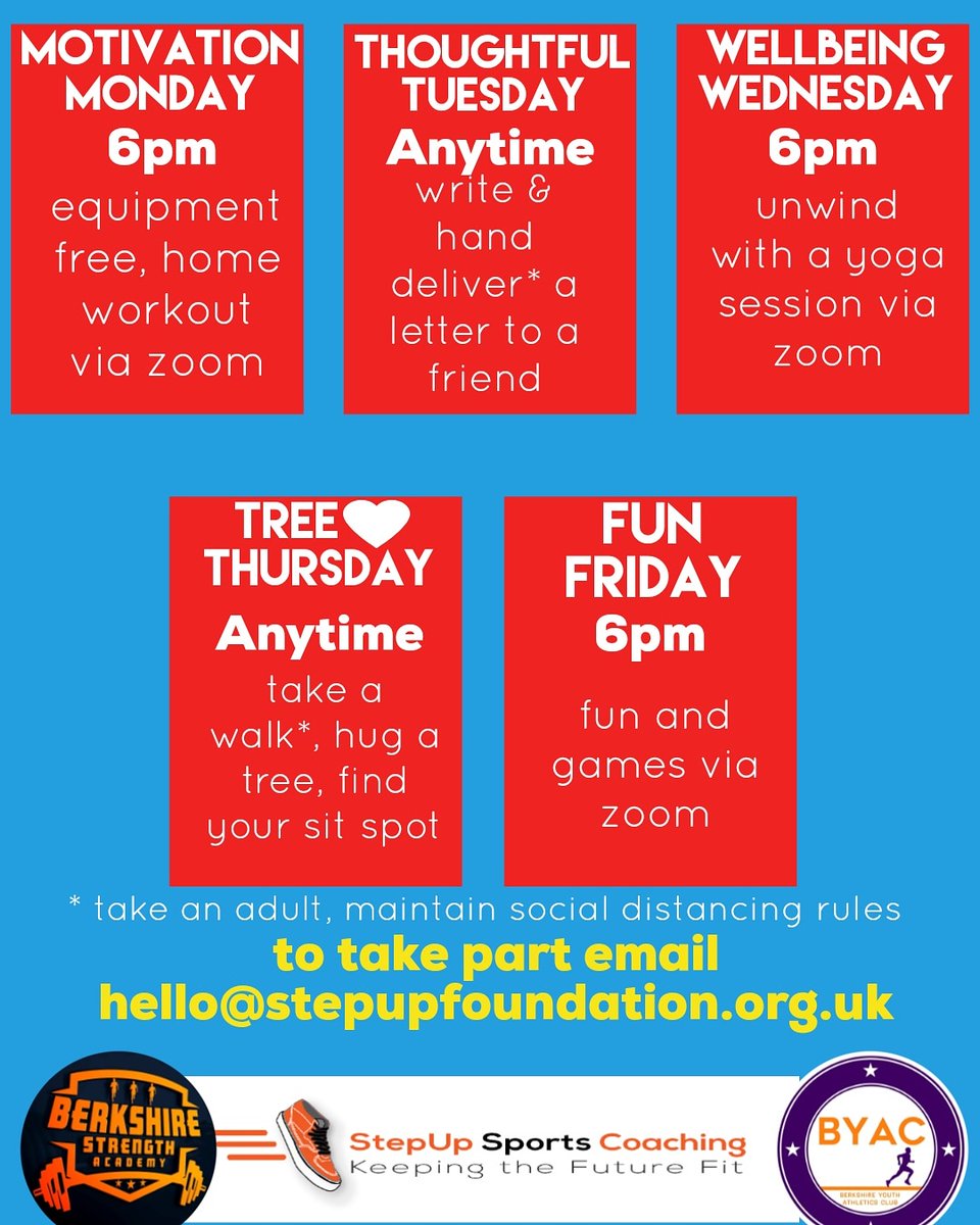 Children's Mental Health Week.
Our aim is to give children a break from the norm, allow them the opportunity to reconnect with club mates, and have a bit of fun along the way.

#proud2be #childrensmentalhealthweek #wellbeing #stayactive #havefun