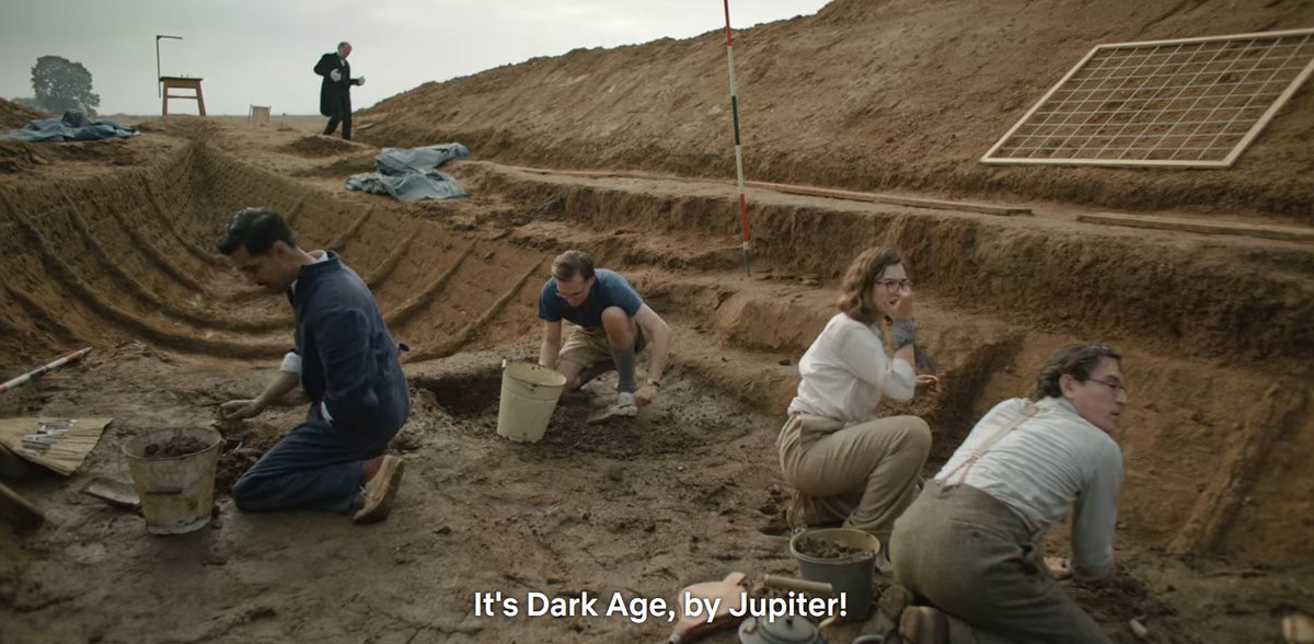 What did you call it?Dark age?HOW DARE YOU!!Oh wait, it's the 1930s, he's still allowed to say it, never mind.Sorry about that, I can't help myself ;)