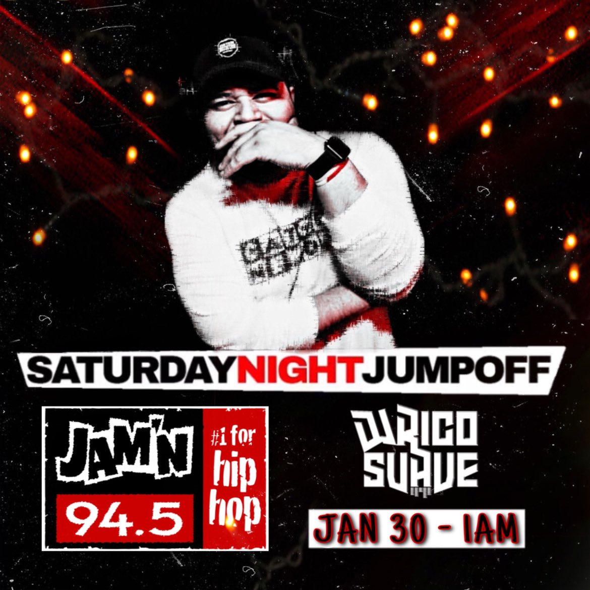DjRicoSuave617's tweet photo. 💥 SATURDAY NIGHT JUMPOFF💥 We back at it mix’n it up at 1 am‼️live on Boston’s @jamn945 Miii Pana @djbigo1 leggo! 🎤 Make sure to turn us way way way 🆙 🔊 download the @iheartradio app! 📲 #HITEMWITHTHERICO #weareboston #iheartradio #jamn945 #boston #radio #fm https://t.co/0Lgf8TWs4G