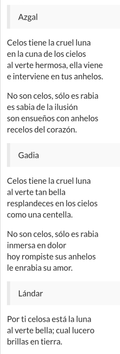 Poechicero's tweet photo. #Azgal #Gadia #Lándar

Celos tiene la cruel luna... https://t.co/zxdA2RFl2v