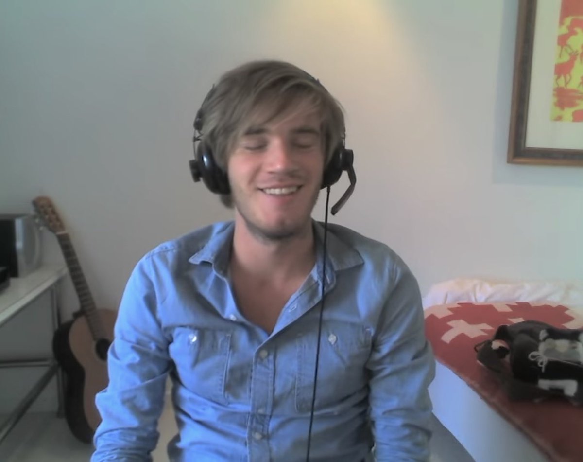 in 2011- first time showing his face :D