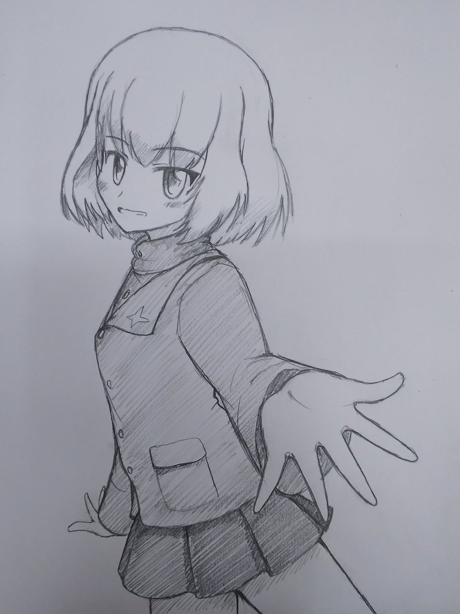 カチューシャ誕生日おめでとう!
いつもの過去絵ですがw
#カチューシャ生誕祭2021 
#カチューシャ生誕祭 