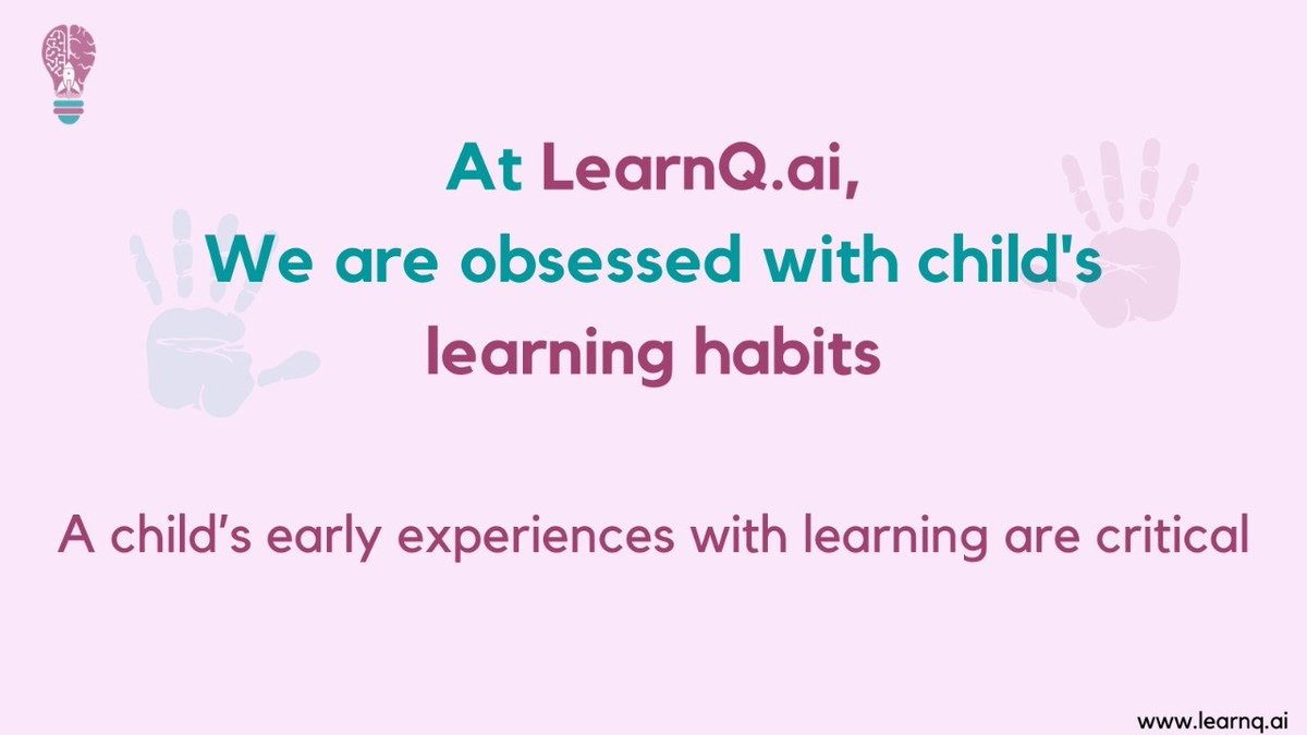 Best Personalized Learning Experience Ever Made!
.
.
.
Stay Tuned!

learnq.ai

#learnq #LearnQai #edtech #artificialintelligence #personalizededucation #startup #technology #criticalthinking #machinelearning #innovation