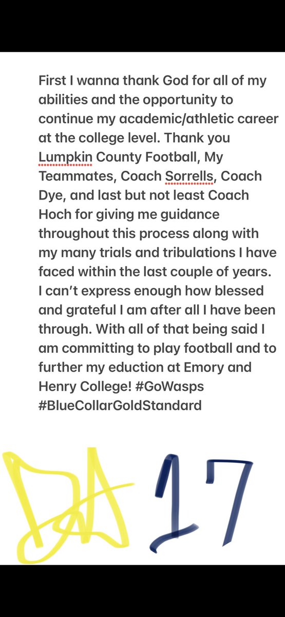 Dr3wAllison's tweet photo. 100% COMMITTED 🙏🏻
#AGTG
@LumpkinFB 
@LumpkinRecruits 
@CoachCSorrells 
@Coach_A_King2 
@RecruitGeorgia  
@EHCFootball 
@SAC_Athletics https://t.co/8ivns6eA4L