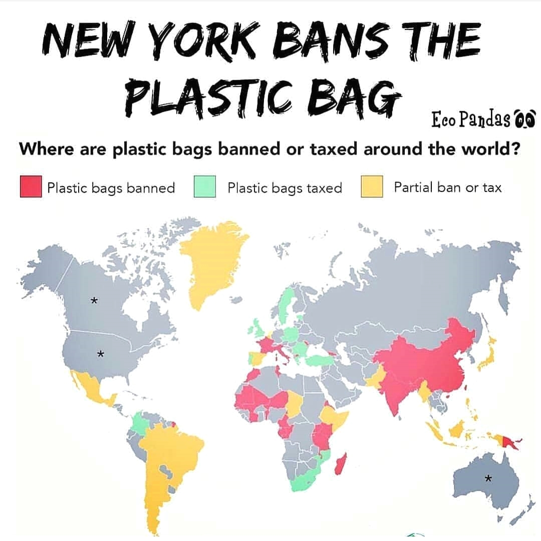 time_pollution's tweet photo. Do you know that according to NY department of environmental conservation; 23 Billion plastic bags are used by NY state resdients annually? The great news is that it about to stop!😀💚💚 New York is slated to become second state in the US after California to ban all single use pl https://t.co/E3fPBPa4Pz