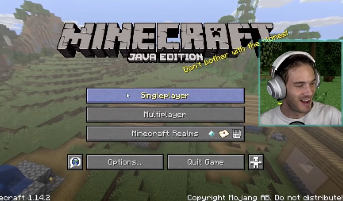 in 2019- got married :) hit 100 mil subs and plaed minecraft