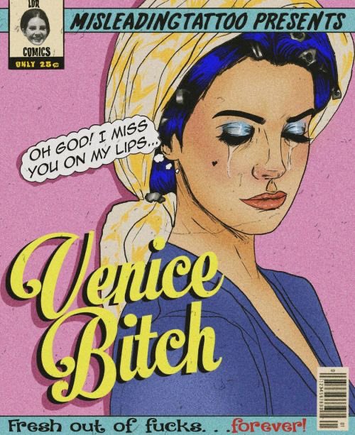 Lana Del Rey as comics: a thread