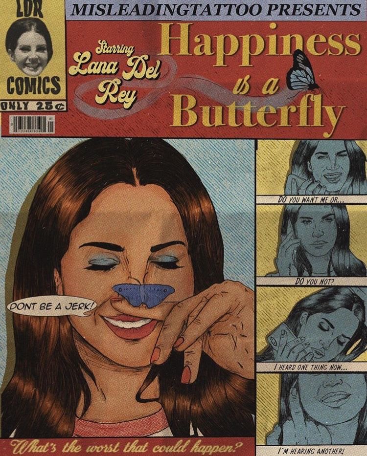 Lana Del Rey as comics: a thread
