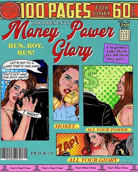Lana Del Rey as comics: a thread