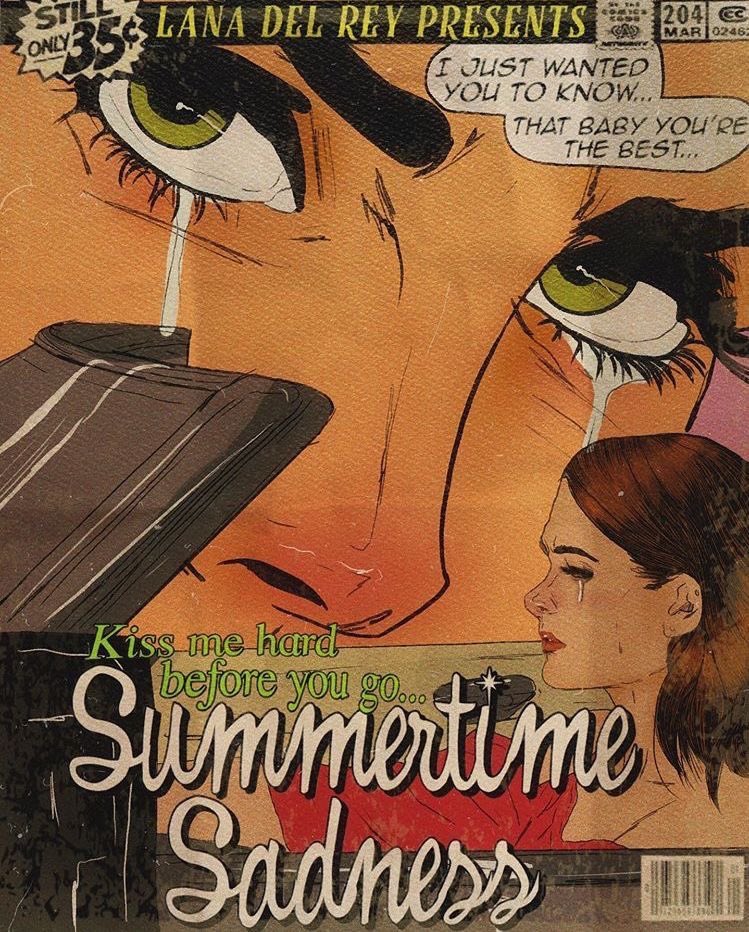 Lana Del Rey as comics: a thread