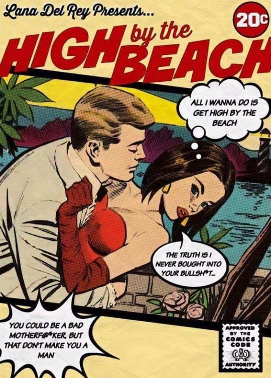 Lana Del Rey as comics: a thread