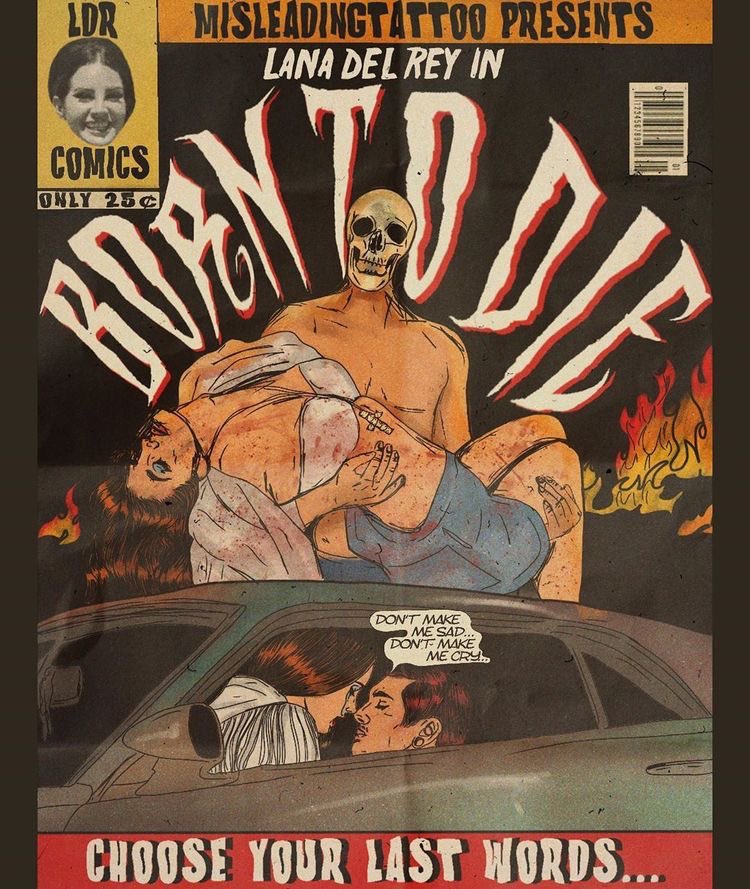 Lana Del Rey as comics: a thread