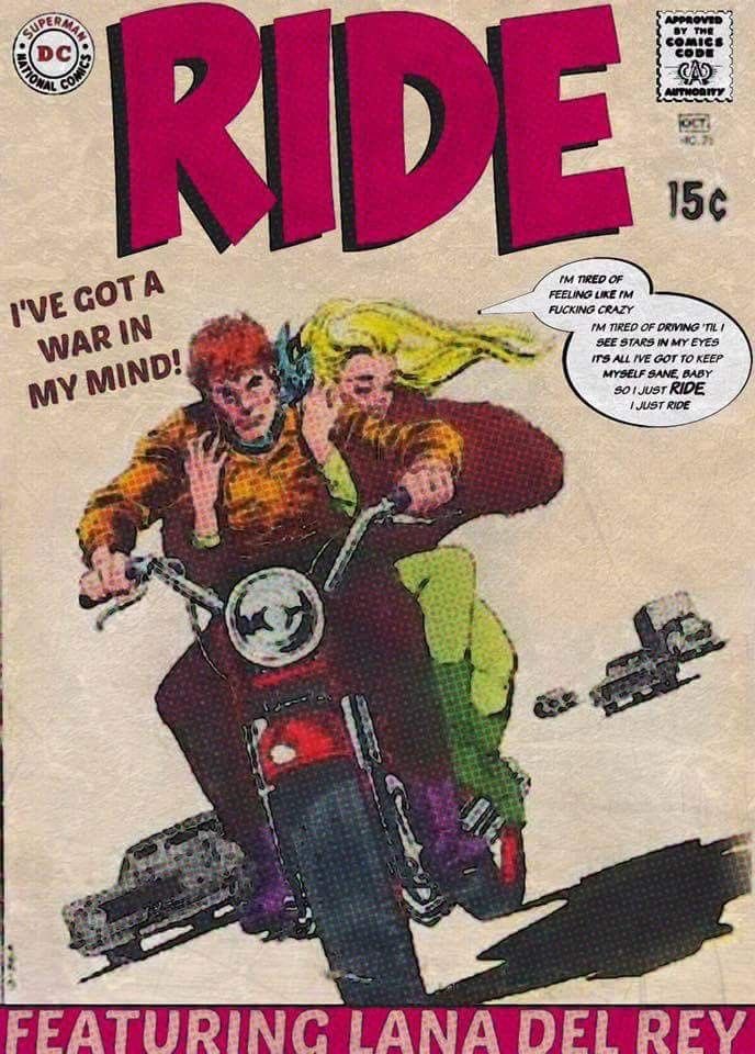 Lana Del Rey as comics: a thread