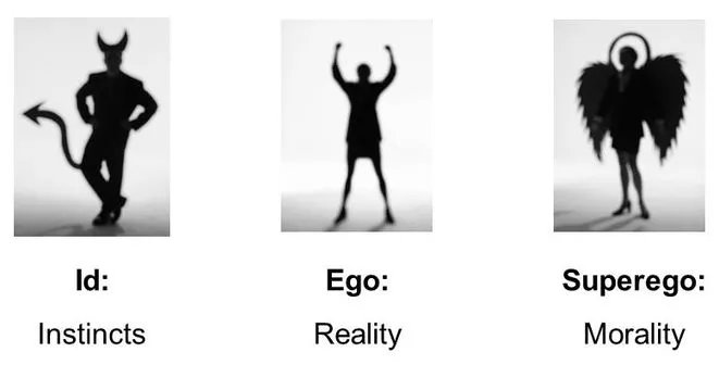 Rage and lust are prime examples of the Id in Freud's theory. Rational thought is Ego. Morality is Superego.With a dominant Id and suppressed Ego/Superego, a person would be a slavering, raging beast; just as Conan is portrayed in this story...