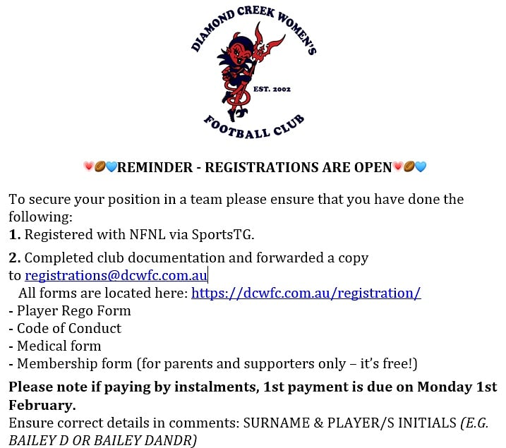 Diamond Creek Women's FC tweet media