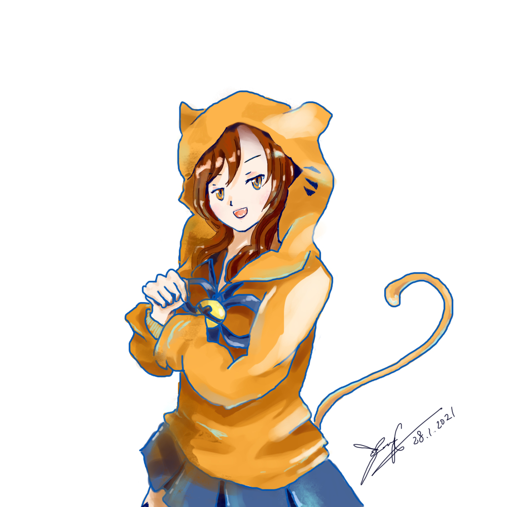 FallForRandom's tweet photo. Catko - オリジナルキャラクター #女の子 #オリジナル #原創 #イラスト #illustration #sai #Speedpaint #人設 #貓娘 #オリジナルキャラクター https://t.co/ZpyiOAMAxL https://t.co/YZ1CtfjfAr