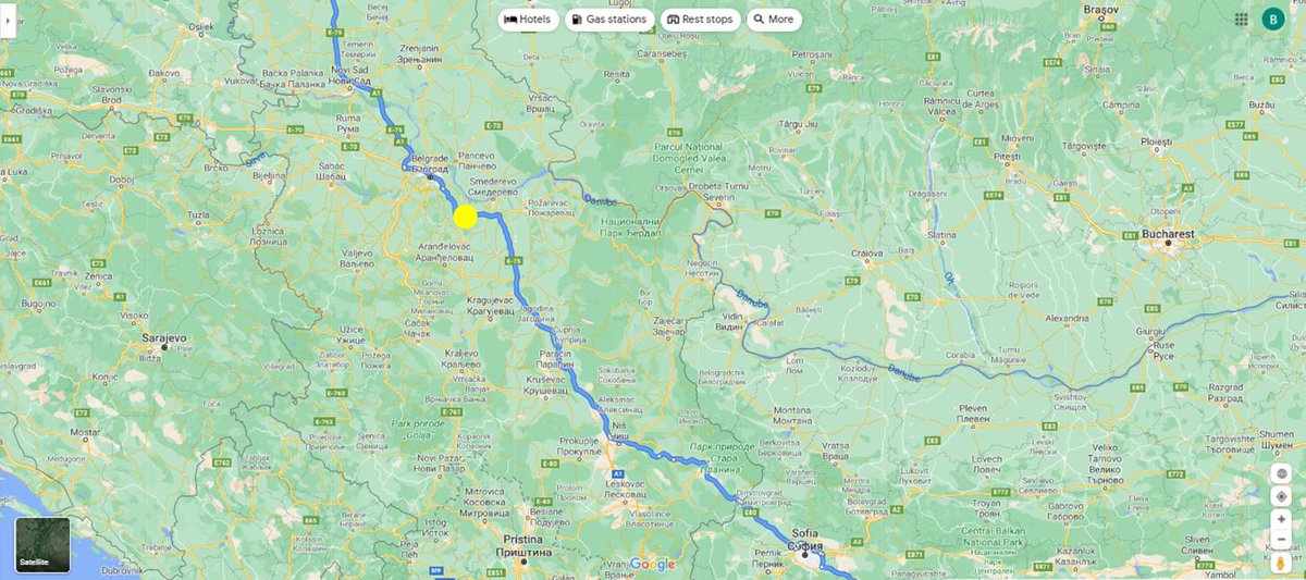 EasingtonUtd's tweet photo. CLUB | LOCKDOWN CHALLENGE ๐
#Easington2Istanbul Day 20:
๐ข (15) 178.54km; Total: 2732.50km
๐ก (16) 164.86km; Total: 2309.89km
๐ต (20) 262.59km; Total 2997.95km
๐ก are nearing Smederevo ๐ท๐ธ
๐ข are nearing Pazardzhik ๐ง๐ฌ
๐ต are in Babaeski ๐น๐ท
#euafc ๐๐ #LockdownChallenge ๐โโ๏ธ๐ถโโ๏ธ๐ดโโ๏ธ https://t.co/CbIAtbXnJM