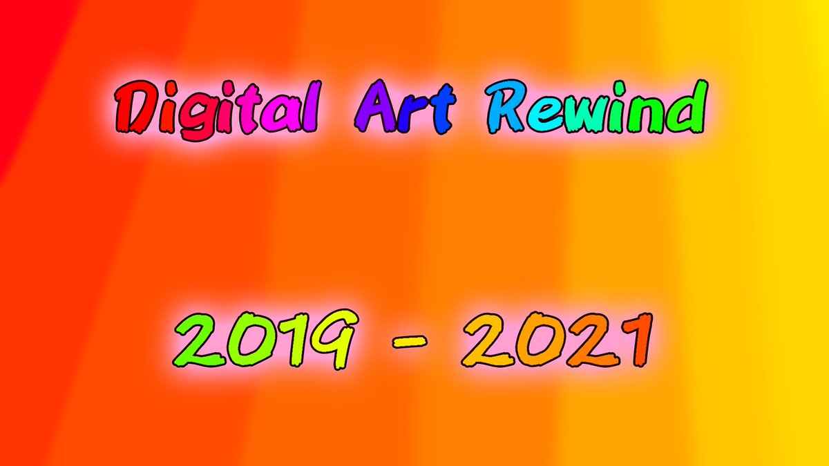 I did my 2019 to 2021 Digital Art Rewind!
Go watch it by the link below!

https://t.co/fBxMmf487U https://t.co/dRGDtt7EQn