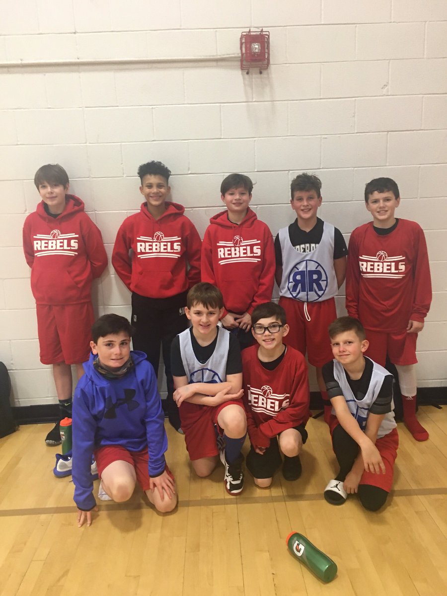 TeamLawlor's tweet photo. Very proud of my 5/6th grade Rebels. Despite many hurdles this season, the boys showed up ready to work each week and they earned all their success. This is a special group of boys! 🏀👊#luckycoach #25and1 #lookingforwardtonextseason https://t.co/fFeT8dfeiX