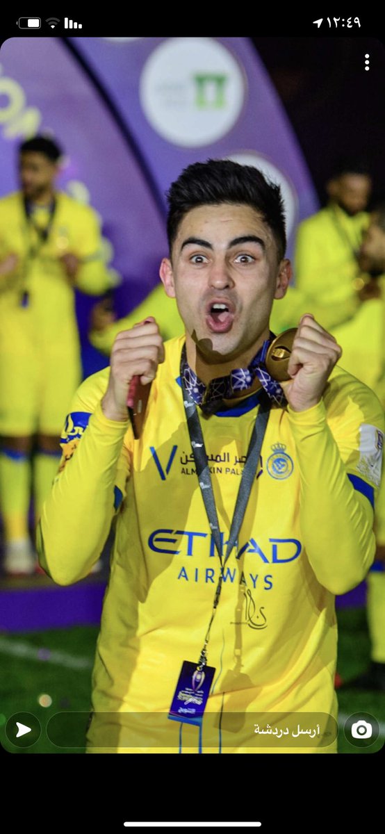 Me22d2's tweet photo. #سعاد_جابر مال الذهب الا رجال تشيله ومال النصر غير البطولات خلان 💛💛💛💛💛💛💛💛💛💛💛💛💛@AlNassrFC  @soadoo_j https://t.co/lrJfzRtoor