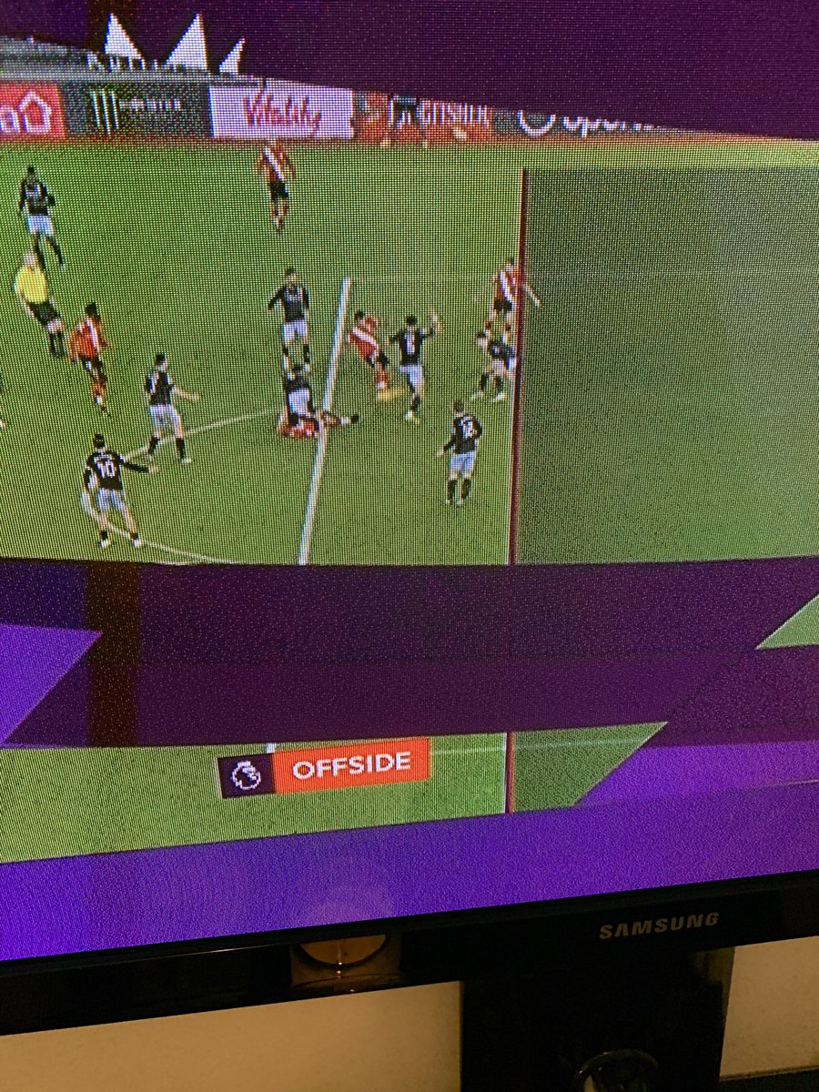 Offside really ???! What is going on in today’s football...?  #SouthamptonFC  vs  #AstonVilla  #var #offside #PremierLeague #footballfocus