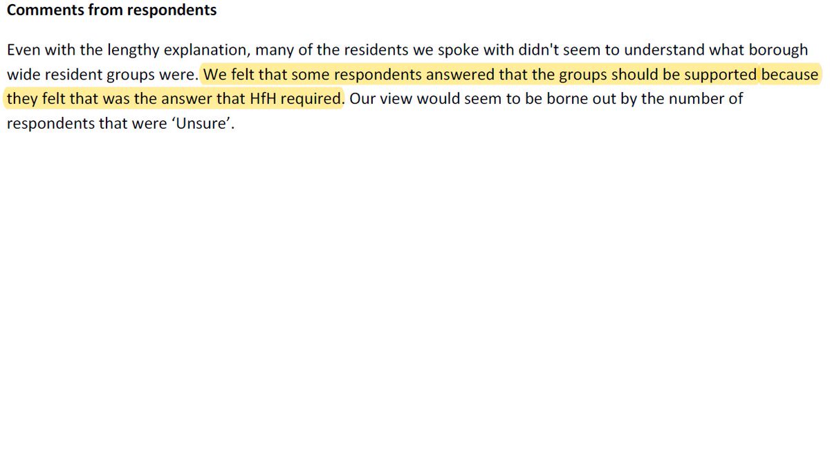 Lest anybody doubt that tenants are - understandably - likely to want to please those in authority please check out the comment below from TPAS relating to a previous consultation. The Council shouldn't pressure tenants over something as important as their housing provision.