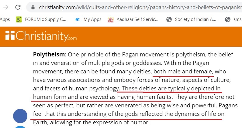 3 .Before Christianity, Pagans Flourished in EuropeTheir practices were Much like HindusThis is Not me Saying but great website "christianitydotcom" self declaration. Their Language was very close to Samskrit. But Where is answer for GOD?..Read Slowly