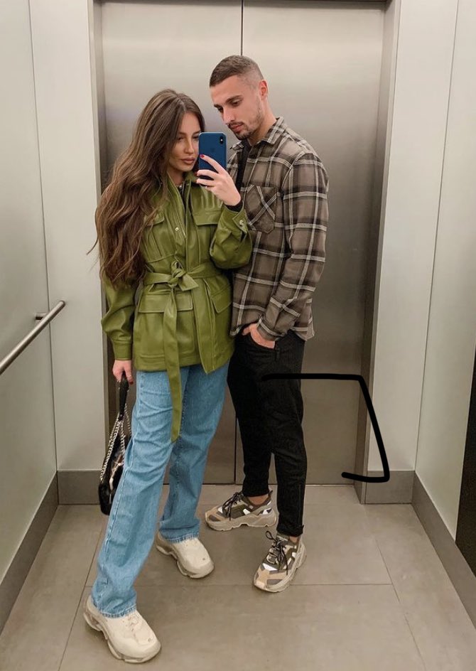 Krunic’s girlfriend, Irina