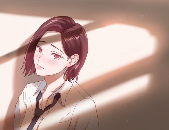 困った顔してるうちの子描きました 