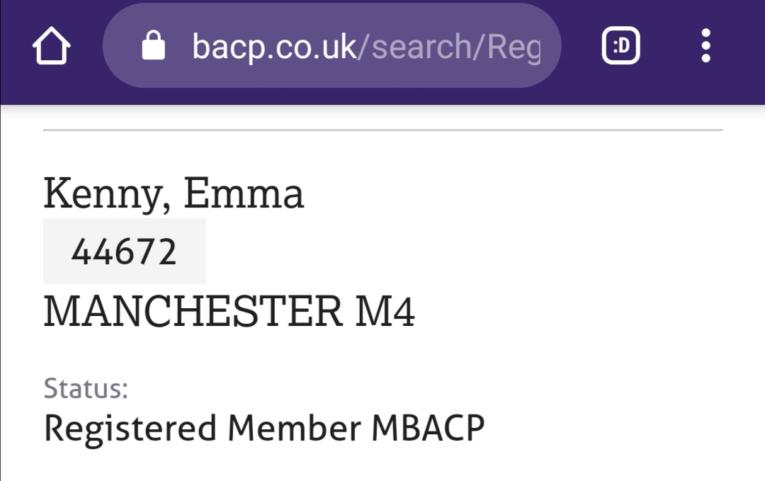So a question for the  @BACP. Under your ethical framework, membership policies and protocols, and social media guidance to members, should someone be at least accredited or senior accredited before holding themselves out as an expert and authority? Just wondering?