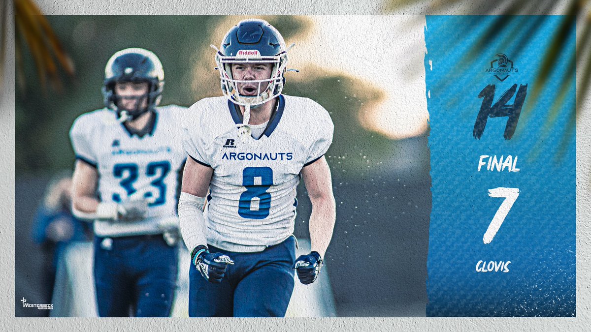 Game Recap:

<a href="/ArgonautsC/">Argonauts Football Club</a> take the season finale 14-7 over Clovis in the <a href="/WCA_Training/">Winner Circle Athletics</a> as <a href="/jamescrowell_/">James Crowell</a> caught a touchdown pass as time expired in the 3rd quarter from <a href="/colelavin_14/">Cole Lavin</a>