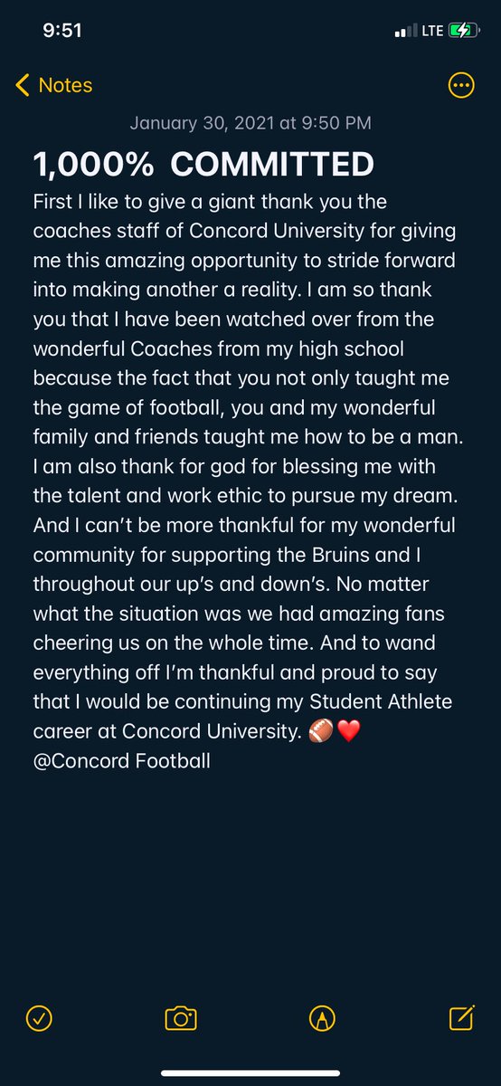 Jp_hotboy's tweet photo. Very blessed to say that I will be committing to Concord University🏈.
@ConcordFootball @CoachWebb_704 
@coach_logan @Coach_ZayWill 
@CoachTylerSC @DB_CoachB 
@coachjaylev87 @CoachCrosbyK https://t.co/a5u4leADQc