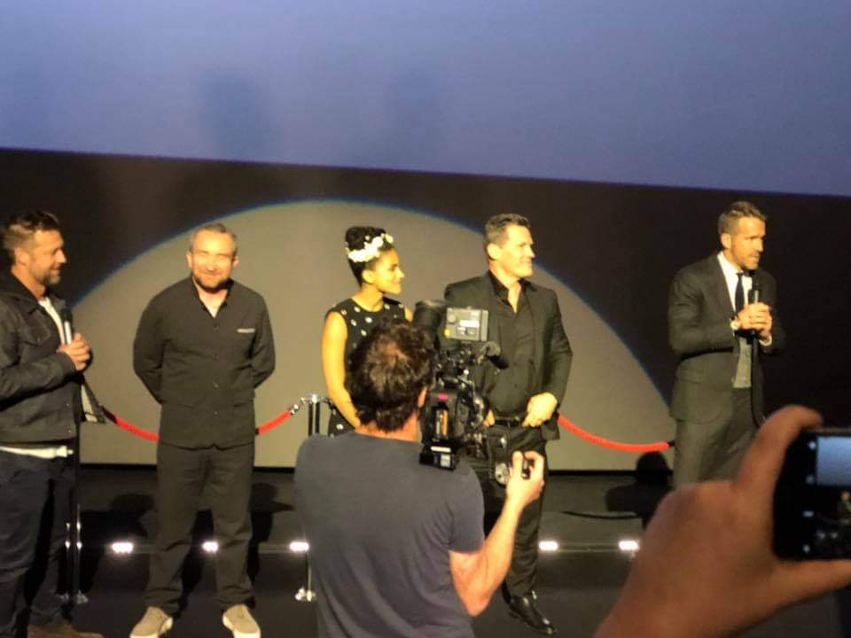 monkeyspit99's tweet photo. So, Deadpool 2 is trending. I remember watching it for the first time with @VancityReynolds in London. What a great night. https://t.co/twkRhdyxVy