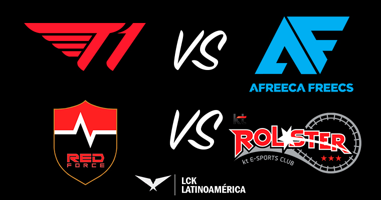 LCK_LATAM's tweet photo. Partidos del 31/01/2021:

#NSWIN #AFWIN #T1WIN #KTWIN #LCKSpring #LCKSpring2021 #LCK2021 #LCK https://t.co/x9aWf6Jm55