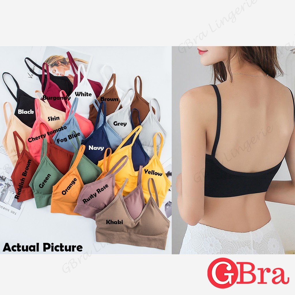 Trés Chic on X: Gbra Korean U Back bra New Backless Bralette Fashion Push  Up Bra ₱180 ₱29 - ₱32 84% OFF Buy it here --->  Size  Chart Size: Free Size