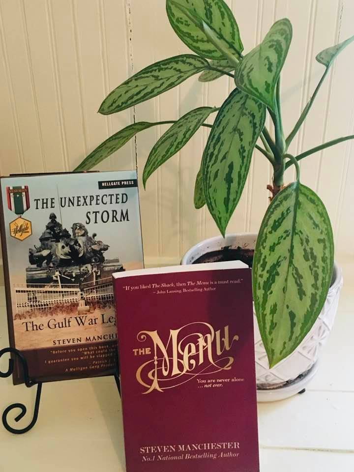 One book was released 21 years ago, and the other last year. What a ride! amazon.com/Steven-Manches…