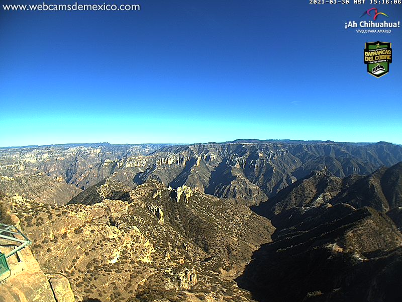 #AlMomento🚨 | ¡Hermosas las Barrancas del Cobre en este momento!

Vista desde el Parque de Aventura.

Vía:  @VisitaChihuahua / <a href="/SIDEChih/">Secretaría de Innovación y Desarrollo Económico</a> / <a href="/webcamsdemexico/">Webcams de México</a>

tabascohoy.com