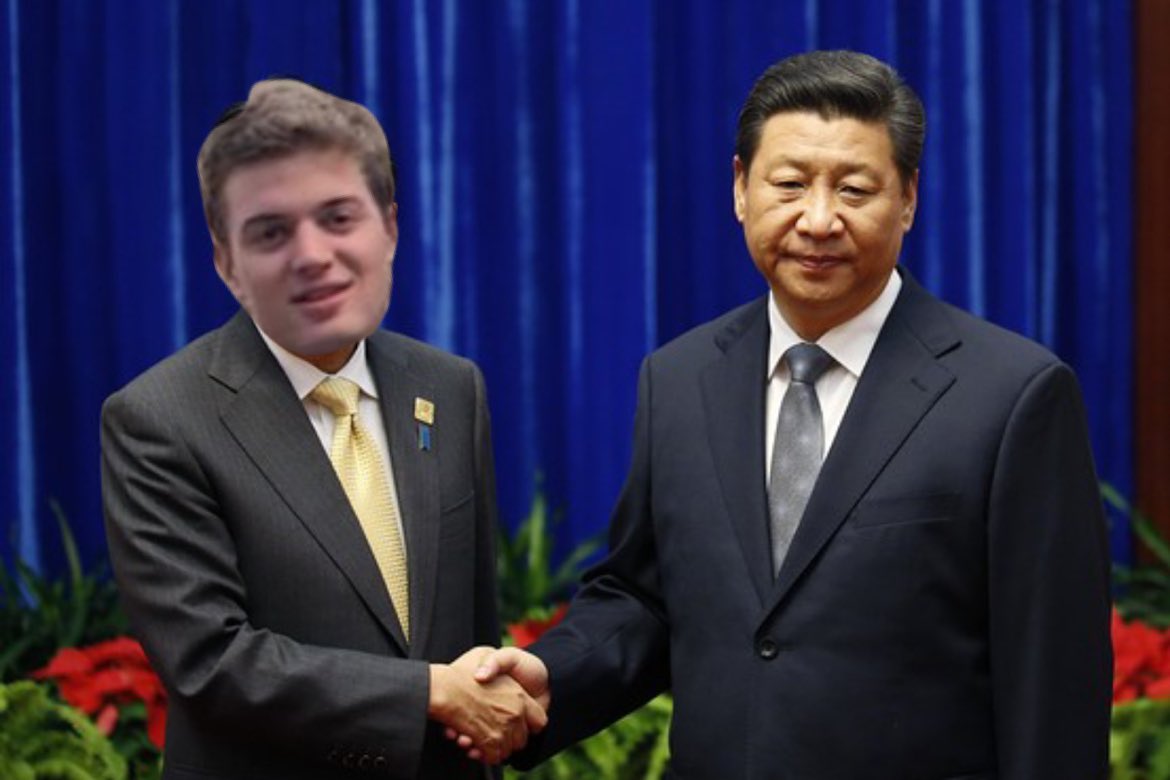 barmelo1996's tweet photo. Exclusive: @DanksHerbie is the true puppet of CHINA! https://t.co/xlXXd7qdU4