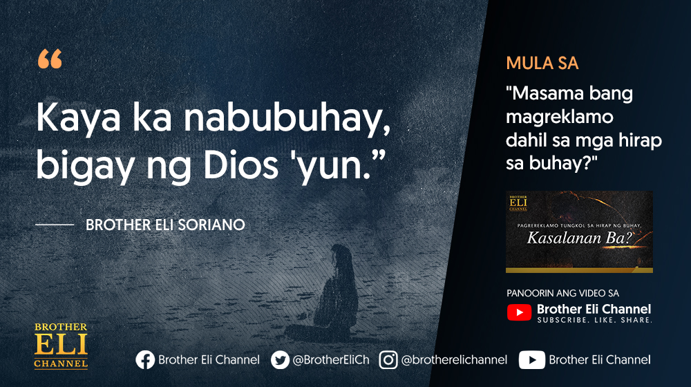 BrotherEliCh's tweet image. We are alive because of God.

Learn more about appreciating the life given to us: youtu.be/pq-SxcyX4bo

Subscribe, like, and share!
#BrotherEliChannel