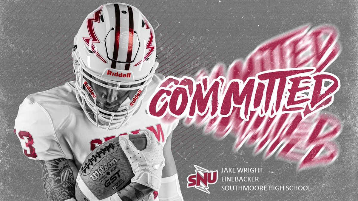 I have decided to commit to Southern Nazarene University. Thanks to all the people he have invested in my athletic and academic career.