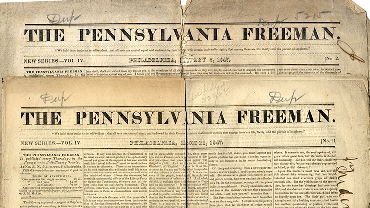 We don’t know what Mary thought of her father, whose wealth gave her the freedom not to marry.Mary was an officer of both the Female AntiSlavery Society and the co-ed Pennsylvania AntiSlavery Society.She edited the Pennsylvania Freeman, the abolitionist newspaper.
