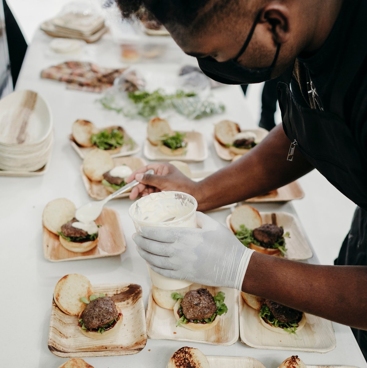 Saturday night vibes. Shop our Jeeva plates for your next dining event. Combi-oven, freezer-safe, and can carry liquids for 48 hours. #Compostable within 30 days, and produced with #zerowaste created in a perfectly portable size that can't be beat.