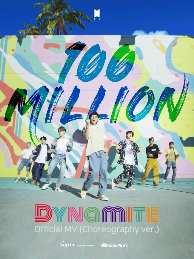 epiphany_yess's tweet photo. -Actualización ⭐
BANGTANTV vía Y0utub€
"Dynamite" MV (Choreography ver.) alcanza 100M de vist@s en Y0utub£. 🥳🎉🎊
#BTS_Dynamite #Dynamite100M
#방탄소년단 #BTSARMY @BTS_twt #Dynamite_Choreography https://t.co/deFwcZMLIe