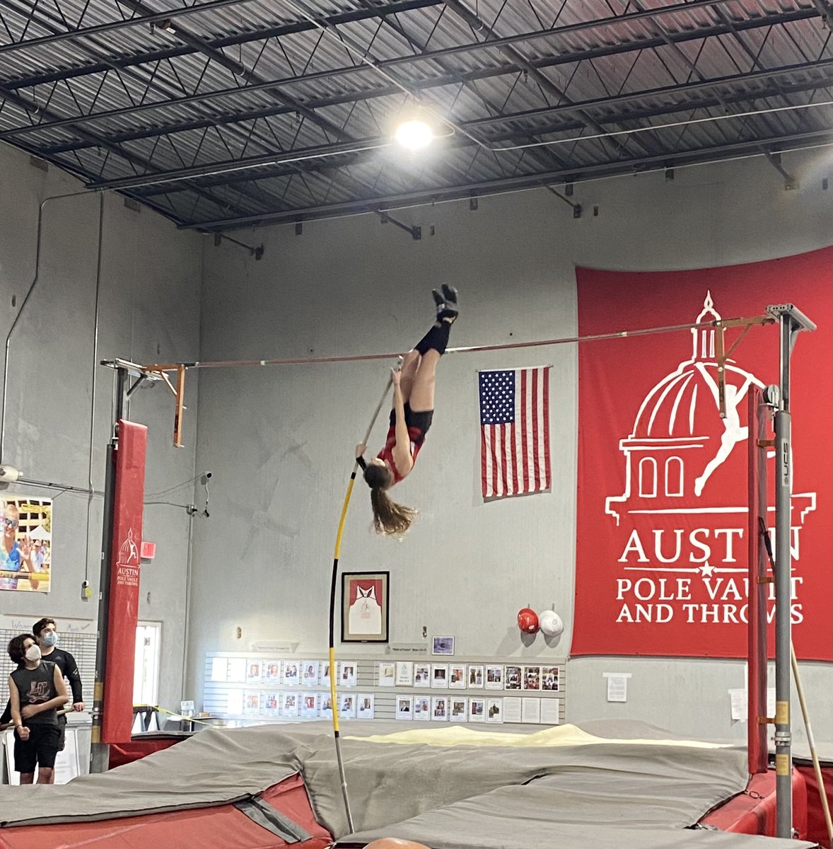 LTXCTF's tweet photo. LTTF Girl Vaulters finish the Indoor Club Season with a great showing! Looking forward to seeing them soar in the Outdoor Season. #eLiTe https://t.co/xkcd9gwgf2