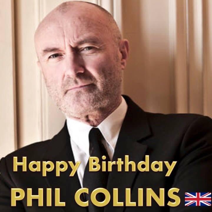 Happy 70th Birthday to Phil Collins!   