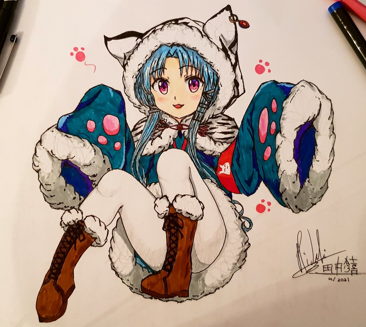 1chigucii's tweet photo. Chang chun from #AzurLane https://t.co/h3ljEJlVYQ